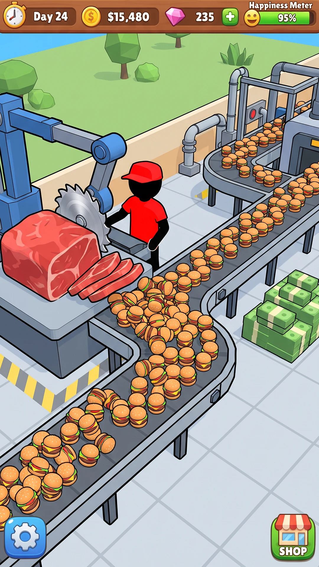 My Burger Sim: Fast Food Game screenshot
