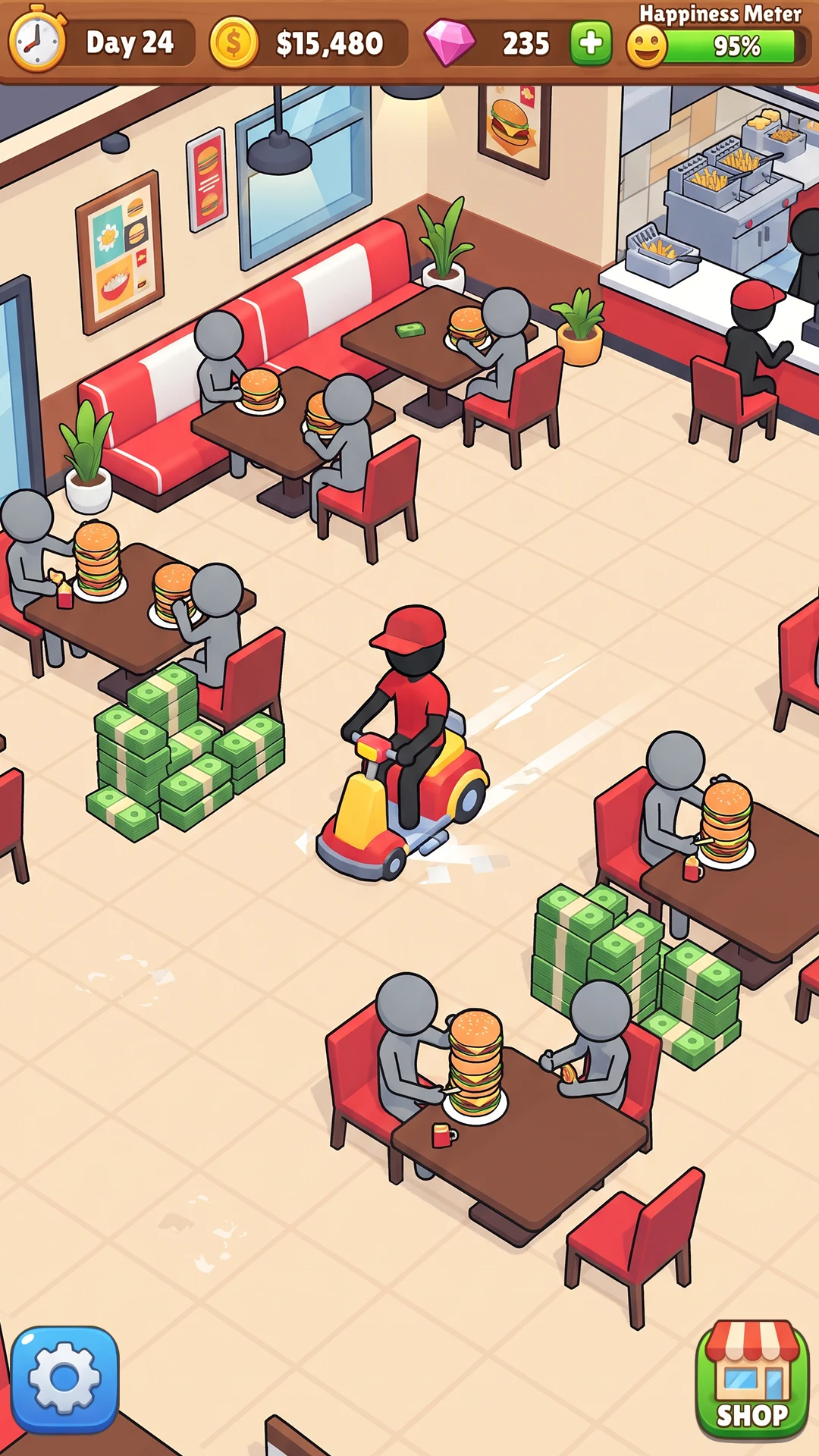 My Burger Sim: Fast Food Game screenshot