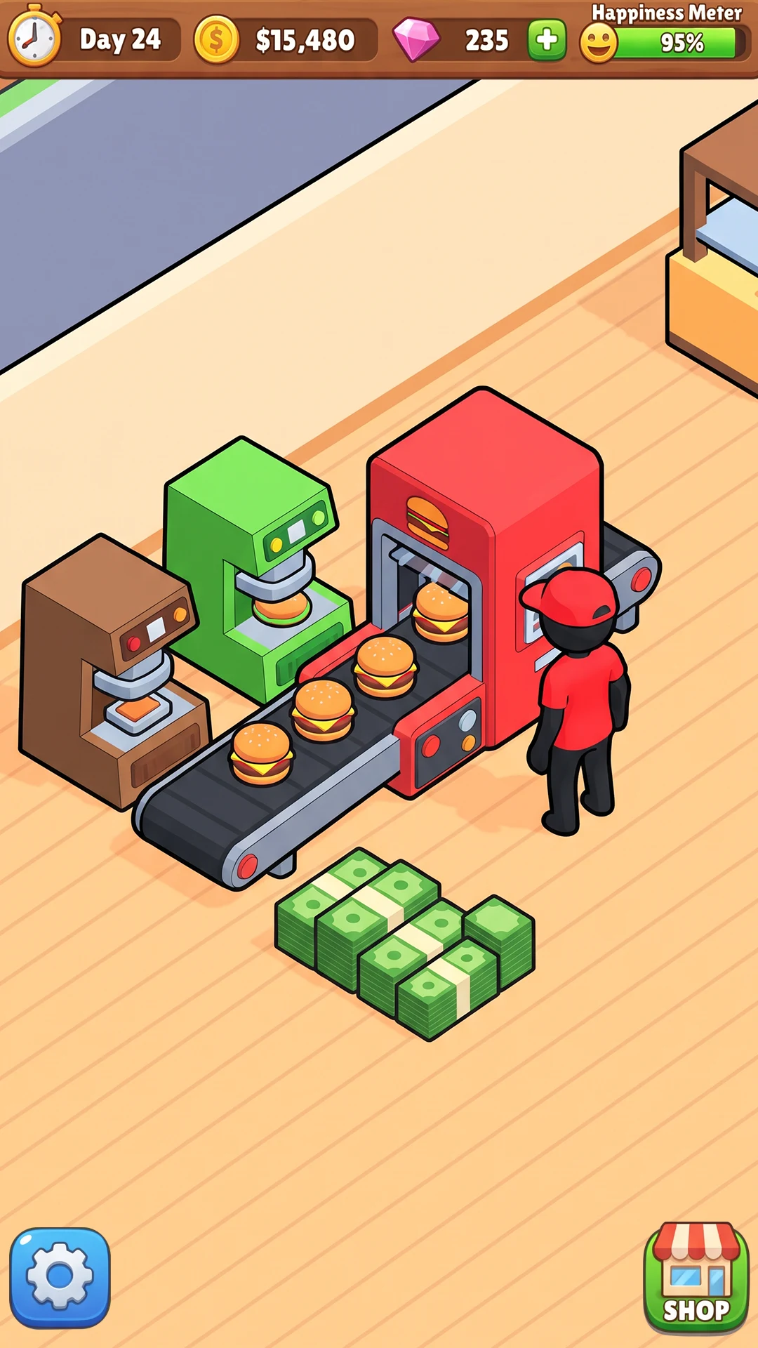 My Burger Sim: Fast Food Game screenshot